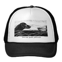 Pursue Your Passion Curly Coated Retriever Mesh Hat