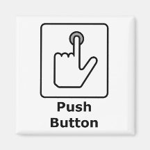 Push Button / Receive Bacon Magnets