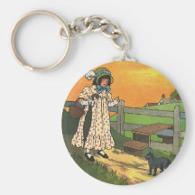 Pussy-cat, pussy-cat, Where have you been? Key Chain