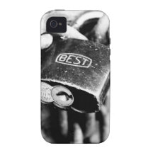 Put A Lock On It Case-Mate iPhone 4 Covers
