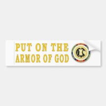 PUT ON THE BUMPER STICKERS