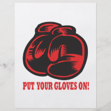 Gloves Flyers