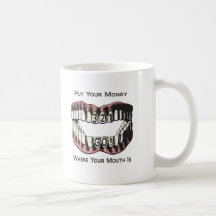 Put your money where your mouth is crossfit mug
