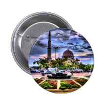 Putra Mosque, Putrajaya, Malaysia Pinback Button