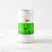 Putt Up Or Shut Up Golf Mugs