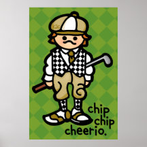 putting poster.