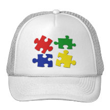 Puzzle Pieces Hat