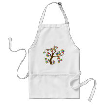 Puzzled Tree of Life Aprons