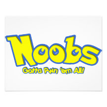 Pwn Noobs Personalized Invites