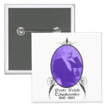 Pyotr Il'yich Tchaikovsky Pins
