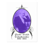 Pyotr Il'yich Tchaikovsky Post Card