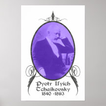 Pyotr Il'yich Tchaikovsky Poster