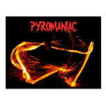 Pyromaniac postcard