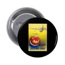 Qantas Empire Airways Buttons
