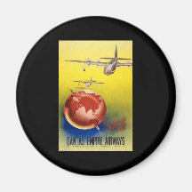 Qantas Empire Airways Fridge Magnets
