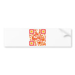 QR-Code-España bumper stickers