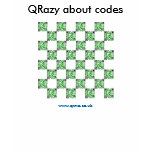 QRazy about codes - Chessboard T-shirt