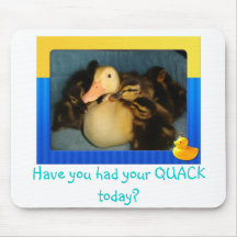 Quack mousepad