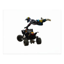 quad bike post cards