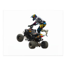 quad bike postcards