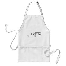 quadratic formula apron