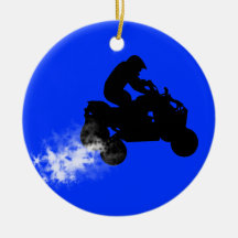 quads christmas ornament