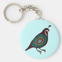 Quail Key Chain