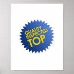 Quality Inspected Top Print