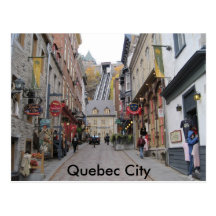 Quebec City Street Post Cards