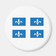 QUEBEC FLAG MAGNET