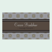 Queen Anne's Lace Sky Blue Business Card business cards