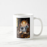 Queen- Blue Smoke Persian cat Mugs