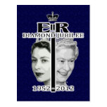 Queen Diamond Jubilee Postcard