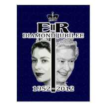 Queen Diamond Jubilee Postcard
