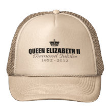 Queen Diamond Jubilee Souvenir Cap Trucker Hat