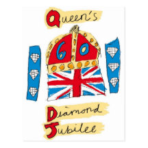 queen elizabeth diamond jubilee 2012 postcards