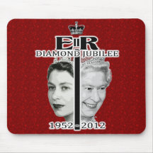 Queen Elizabeth Diamond Jubilee Mousepad