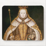 Queen Elizabeth I in Coronation Robes Mousepad
