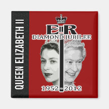 Queen Elizabeth II Jubilee Magnet