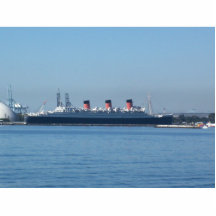 Queen Mary Long Beach Photo Sculpture