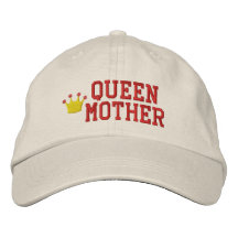 Queen Mother Embroidered Hat