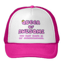 Queen of Awesome Hat