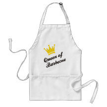 Queen of Barbecue Aprons