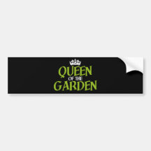 Queen of the Garden Bumper Stickers