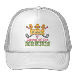 Queen of the Green Womens Golf Cap Mesh Hat