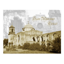 Queen of the Missions, San Antonio, Texas Postcards