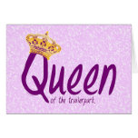 Queen of the Trailerpark Greeting Cards