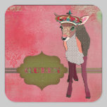 Queen Pretty Pink Fawn Sticker stickers