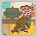 Queen Rose Owl Sticker stickers