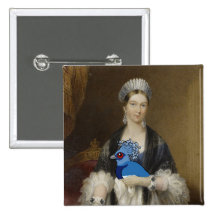 Queen Victoria Crowned Pigeon Buttons